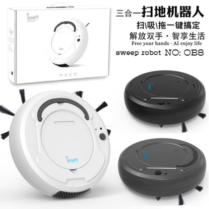 Smart sweeping robot vacuum cleaner household rechargeable three-in-one sweeping machine